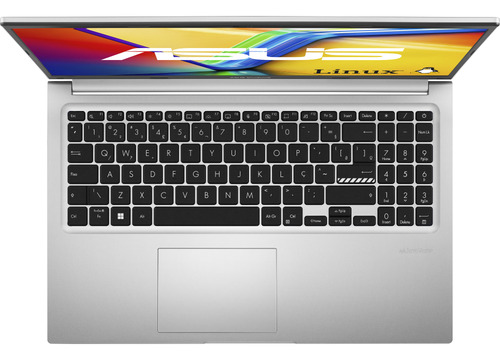 Notebook Asus Vivobook 15 M1502ya Amd Ryzen 7 5825u 8gb Ram 512gb Ssd Linux Keepos 15,6 Fhd Cool Silver - Nj611