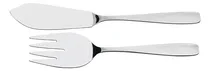Comprar Juego Cubiertos Para Servir Pescado Tramontina Acero Inoxi Color Plateado