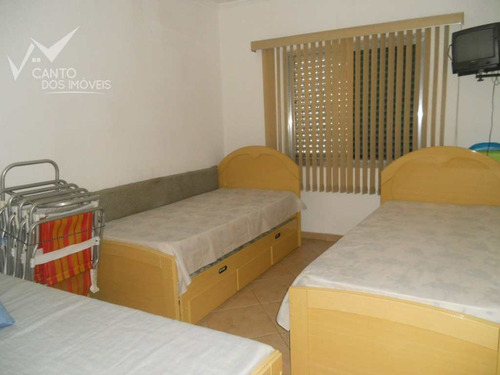 Imagem 6 de 13 de Apartamento Com 1 Dorm, Canto Do Forte, Praia Grande - R$ 160.000,00, 51m² - Codigo: 88 - V88