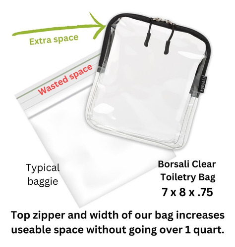 Borsali Bolsa Tsa Aprobada De 1 Cuarto - Juego De 3
