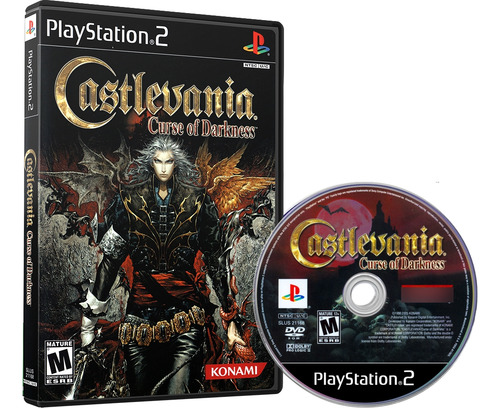 Castlevania: Curse Of Darkness Dublado - Ps2 Midia Fisica
