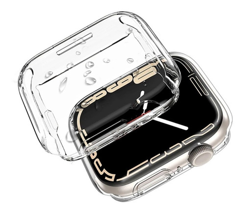 Case Capa Silicone 360º Protetor Para Apple Watch Series 9