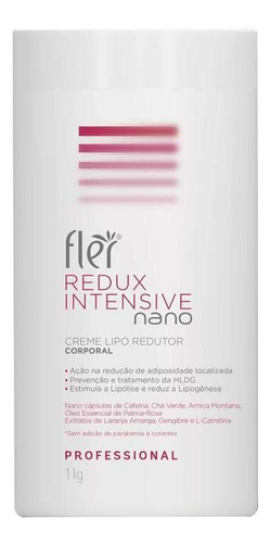 Creme Liporedutor Redux Intensive Nano 1kg Flér