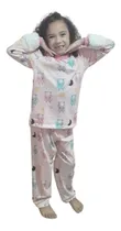 Comprar Conjunto Infantil Menina Juvenil Rosa Pijama Meia Estação