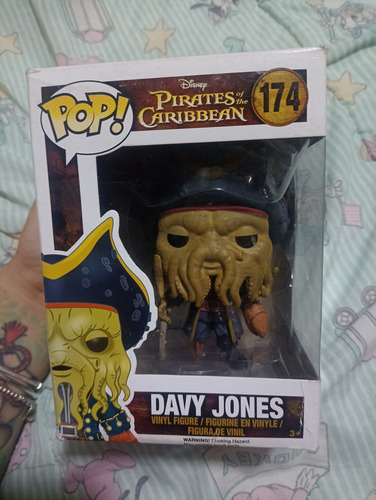 Funko Pop Davy Jones #174 Piratas Del Caribe (Usado)