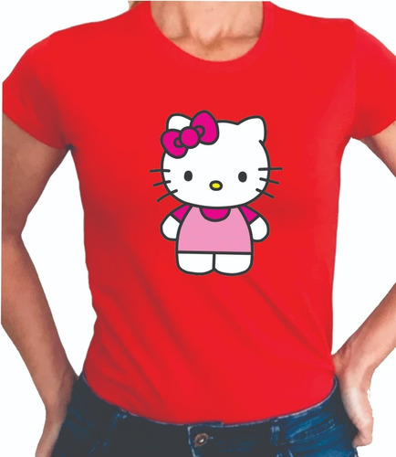 Camisetas Hello Kitty Adultos Niños