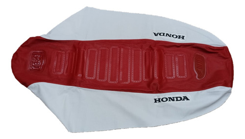 Funda Asiento Tc4 Honda Xr 125l / 150l Rojo/blanco Liso