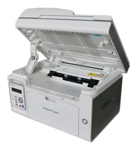 Imagen 3 de 4 de Impresora multifunción Pantum M6559NW con wifi blanca 220V - 240V