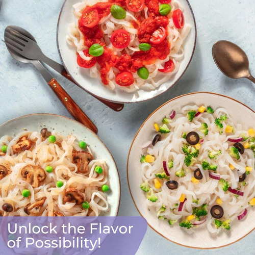 Wonder Noodles Keto Pasta - Fettuccine - Cero Carbohidratos,