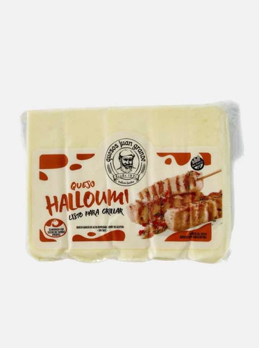 Queso Halloumi Pack 400gr Queijo Coalho Finger Food Mundial