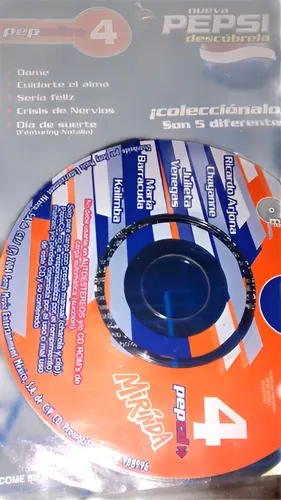 comprar Mini Cd Pepsi Coleccion Lote