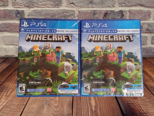 Imagen 1 de 1 de Minecraft Playstation 4 Starter Pack Nuevo Y Sellado