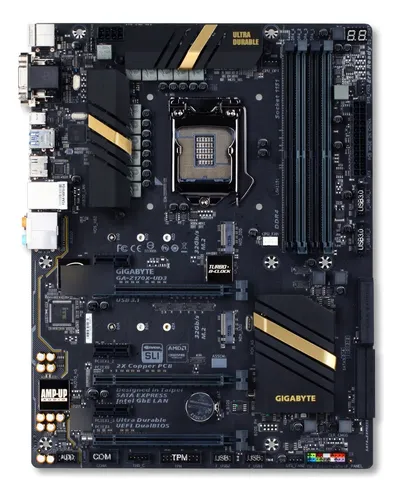 Mother Gigabyte Gaming Ga-z170x Ud3 1151 Ddr4 6ta-7ma Gen