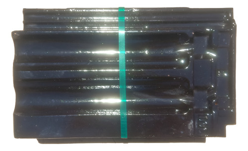 Teja Calvu De Olavarría, Esmaltada, Negro Brillante Negro