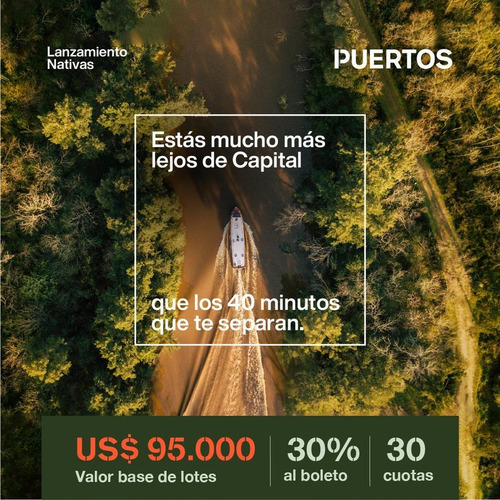 Imagen 19 de 20 de Puertos Escobar - Nativas - Nuevo Lanzamiento ! Lote En Venta.