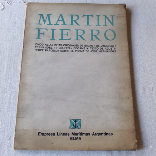 Martin Fierro - Cinco Xilografias Originales - 1972