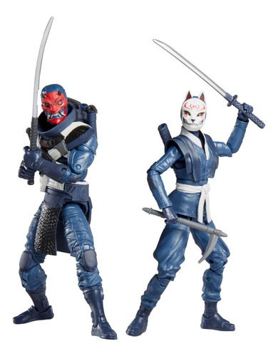 Gijoe G.i. Joe Classified Series Cobra Blue Ninjas 2 Pack