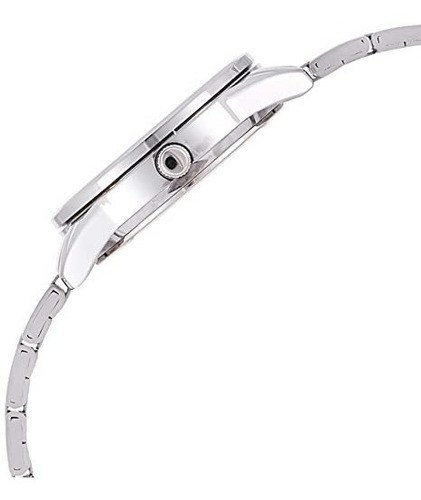 Reloj Casio Mujer Modelo Ltp-v005d-4budf /relojería Violeta Color De La Correa Plateado