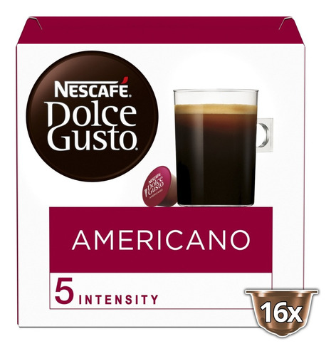 Café NESCAFÉ® Dolce Gusto® Americano 16 Cápsulas