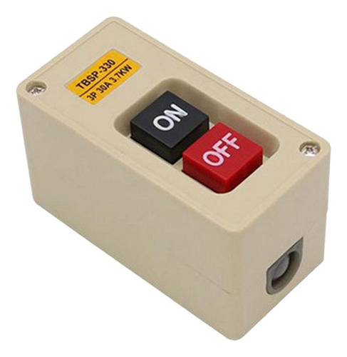 / Tbsp-330 3 .7kw Interruptor De Botón A Prueba De Agua 30a