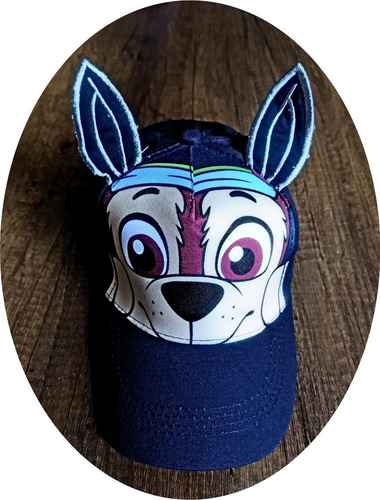 Imagen 4 de 4 de Gorra Jockey Snapback Chase Gorro Niño Paw Patrol
