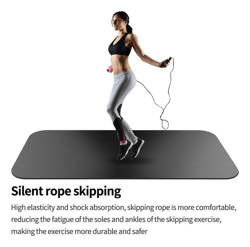 Tapete Grande Para Gimnasio 213 X 81 Cm Equipo De Ejercicio