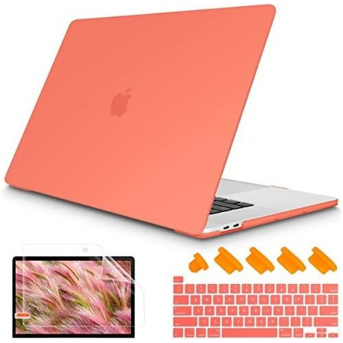 Protector Color Coral Compatible Con Macbook Pro 13 Pulgadas