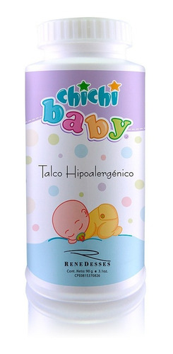 Talco Hipoalergénico Chichi Baby 90 Gr.  ( Rene Desses)