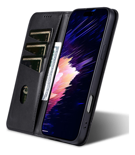 Funda De Piel De Alta Calidad Para Huawei Nova Y61 4g
