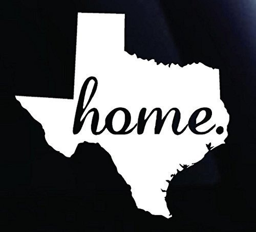 Cmi682 Home Texas Vinilo Die Cut Decalbumper Sticker Para Wi
