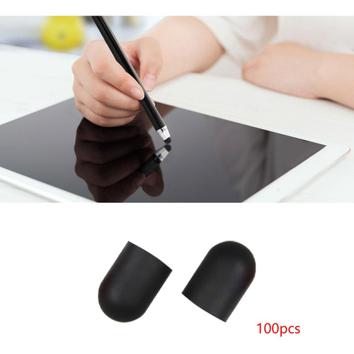 100 Peças Estiloses Caneta Pontas De Silicone De Caneta