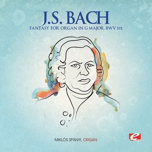 Cd J.s. Bach Fantasy For Organ In G Major, Bwv 572 - Johann