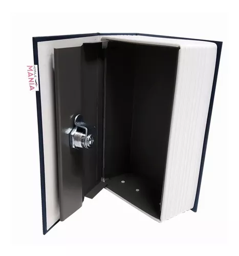 Caja Fuerte Simulada Libro 270x200x65 Mm Cofre Porta Valores