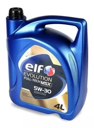 Aceite Elf Evolution Fulltech Msx 5w30 Sintético 4 Litros