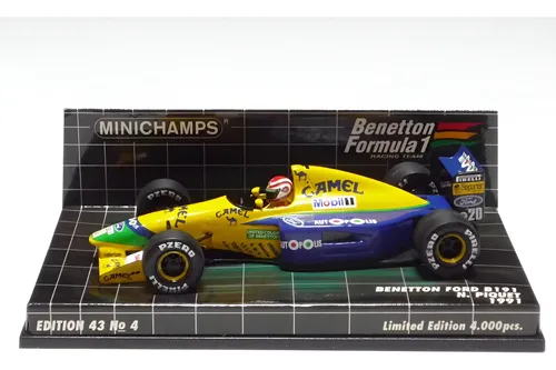 Minichamps F1 1/43 Benetton Ford B191 Nelson Piquet #20