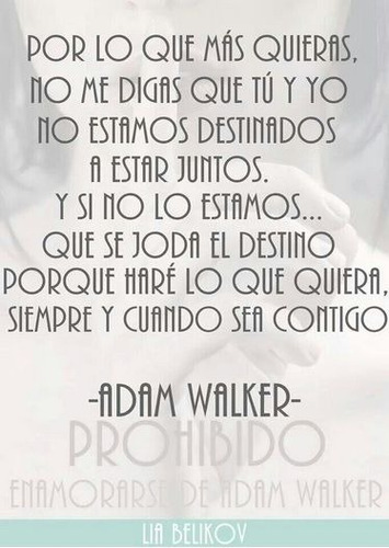 Prohibido Enamorarse Adam Walker Libro En Pdf Bs 110 000 00