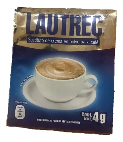 Lautrec Sustituto De Crema Para Café 400 Sobres De 4gr