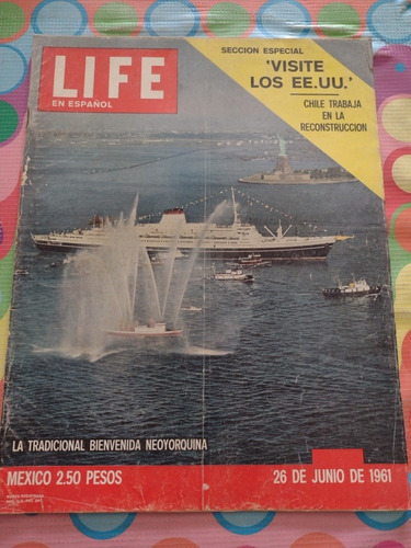 Revista Life La Tradicional Bienvenida 26 Junio 1961 W
