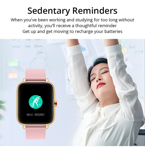 Smartwatch Colmi P8 Max 1.69" caja p8 max silver, malla p8 max silver y bisel p8 max silver