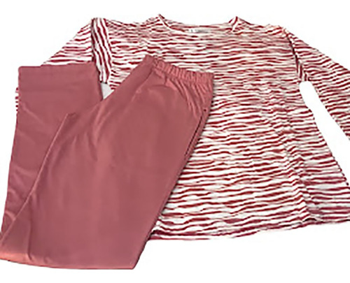 Pijama Invierno Termico Soft Frisado  Poema  4675