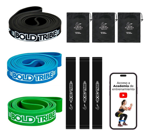 Hero Pack 3 Ligas Resistencia Crossfit Pull Ups Con 3 Mini Bandas Bolsas Y Video Tutoriales Ejercicio Piernas Tapout Mma