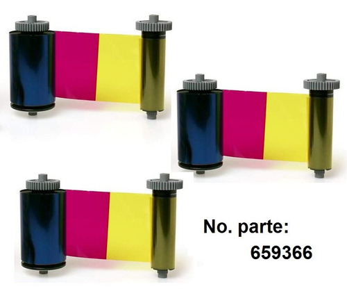 3 Pzas. Cinta Ribbon Idp 659366 Ymcko Para Smart31 Smart51