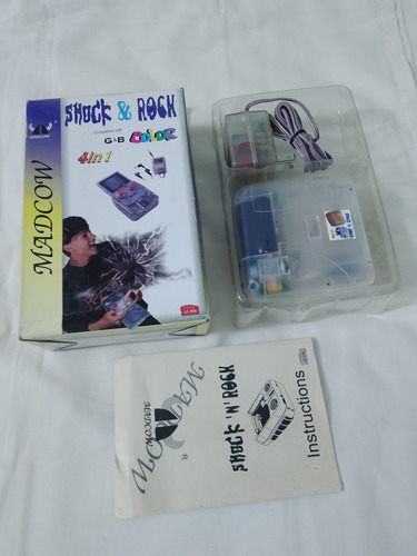Batería Y Sonido Estéreo Para Gameboy Color Shock & Rock