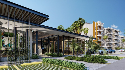 Venta Apartamento Con Concepto Urbano En Bávaro, Punta Cana