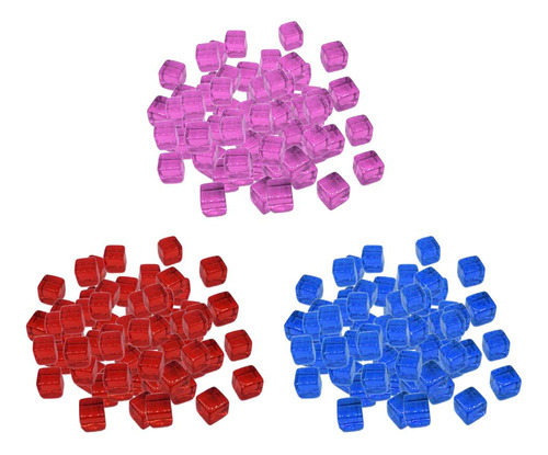 300pcs 10mm Colorido Corta Cubo Jogos De Tabuleiro Para