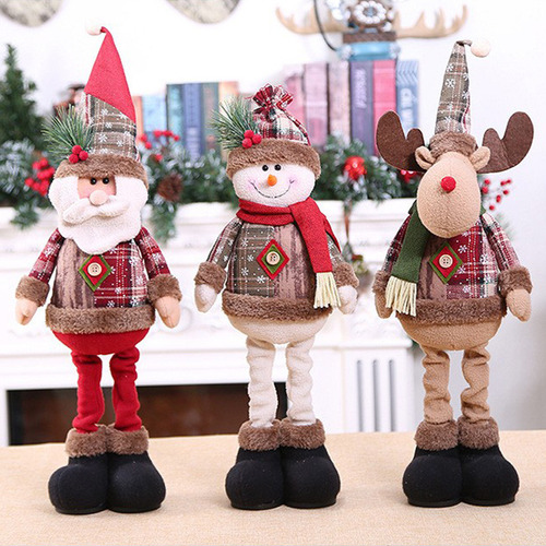 * Decoración Navideña Con Forma De Muñeco De Nieve Con Forma