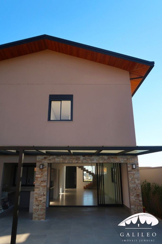Imagem 5 de 18 de Venda | Sobrado De Alto Padrão No Brisas Jundiaí - 03 Suítes - Sendo 01 Master - 02 Home Office - 4 Vagas - Área Gourmet - Ca00955 - 70039037