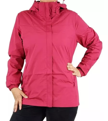 BUFFALO CHILE Chaqueta Impermeable Raincoat Rosado Mujer