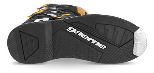 Bota Gaerne Cross Sg 12 - Forge - Preto/dourado