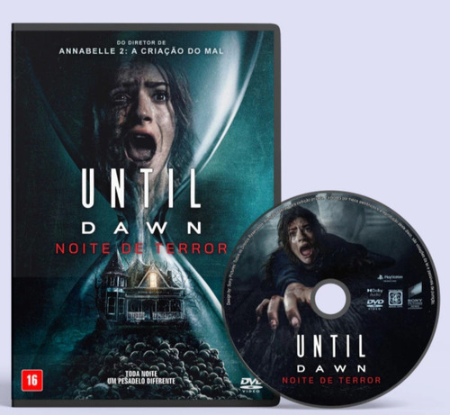 Dvd Until Dawn _ Noite Do Terror (2025)